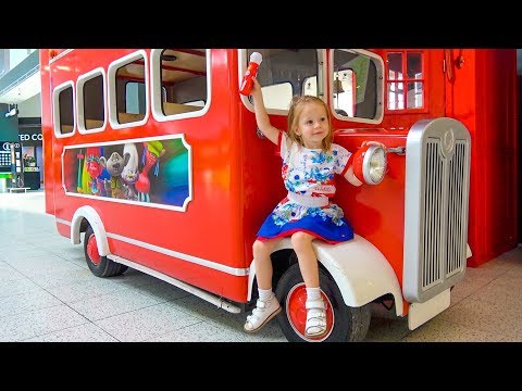 Wheels on the Bus Song Funny Playground for kids and Nursery Rhymes Songs for children and babies