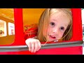 Wheels on the Bus Song Funny Playground for kids and Nursery Rhymes Songs for children and babies