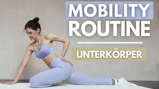 Mach diese 6 MIN MOBILITY ROUTINE vor deinem Unterkörper Workout // Mobility War
