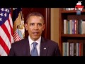 2012 Новогоднее обращение Б. Обамы (США) (бел.) [www.Litva.TV]