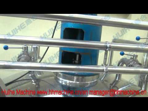 Stainless steel fermentation tank debugging video