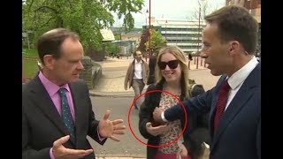 BBC Reporter Feels Her Boobs On Live Broadcast BBC Reporter Feels Her Boobs On Live Broadcast