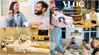 Ani̇den Koltuk Almak Sayeni̇zde Anladim Hep Beraber Hamsi̇ Tava Market Alişveri̇ş,Sohbet Günlük Vlog