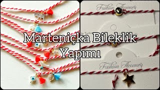 2 FARKLI KAPAMA | Marteniçka Bileklik Yapımı 3 | Diy Super Easy Martenitsa Brace