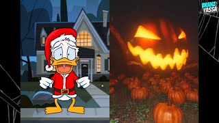 Donald Duck Reacts To Scariest Video Do Not Be Scared Challenge