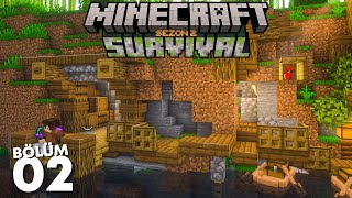 Maden Ocağı ve Madencilik! - Minecraft Survival # 2