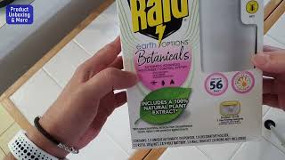 Raid Automatic Insect Killer Product Unboxing And Installation