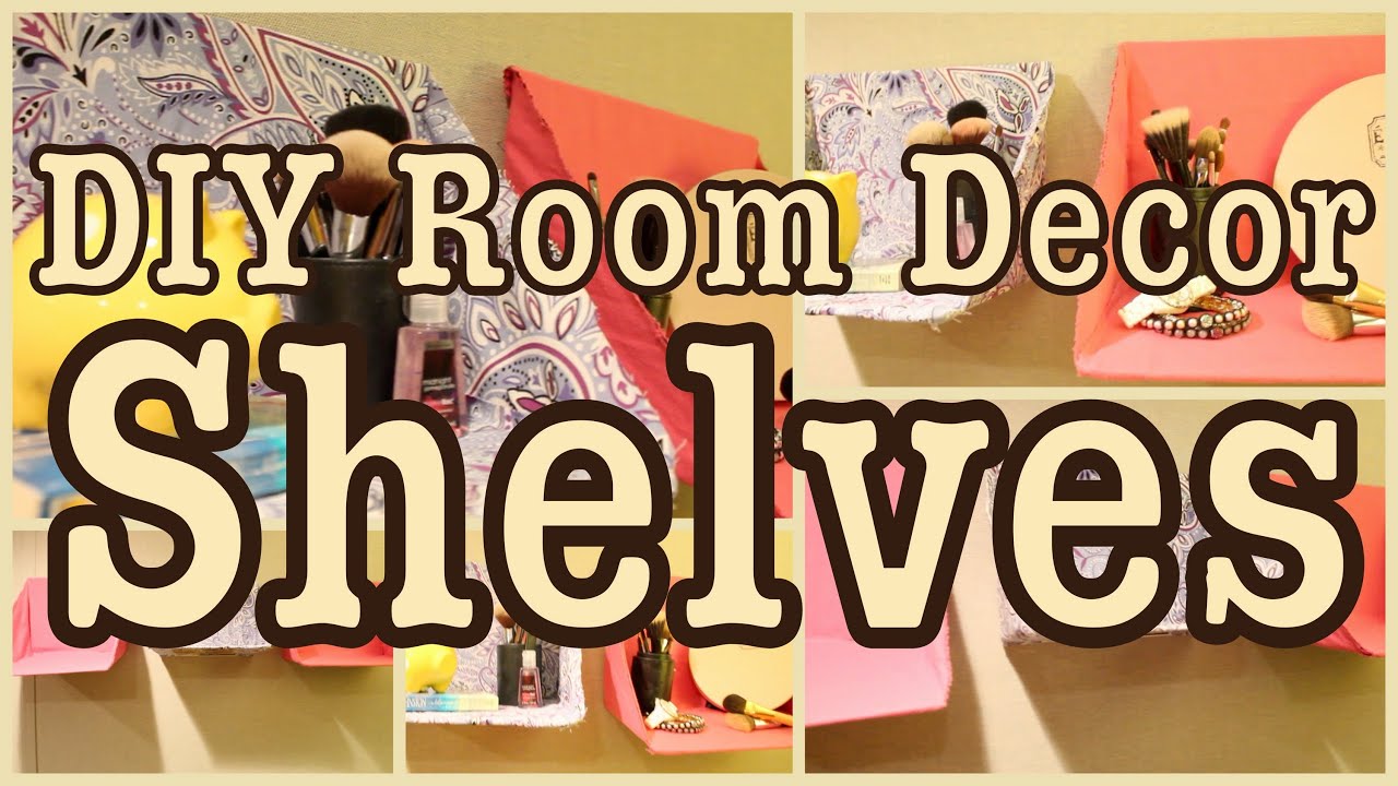 diy DIY: YouTube  SHELVES  room decor Room! girl   Any pinterest Room  For Decor Great