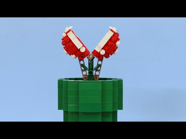 Build Your Own Working LEGO Piranha Plant - Video