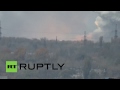 Ukraine: Huge mushroom cloud over Donetsk as explosion rattles city