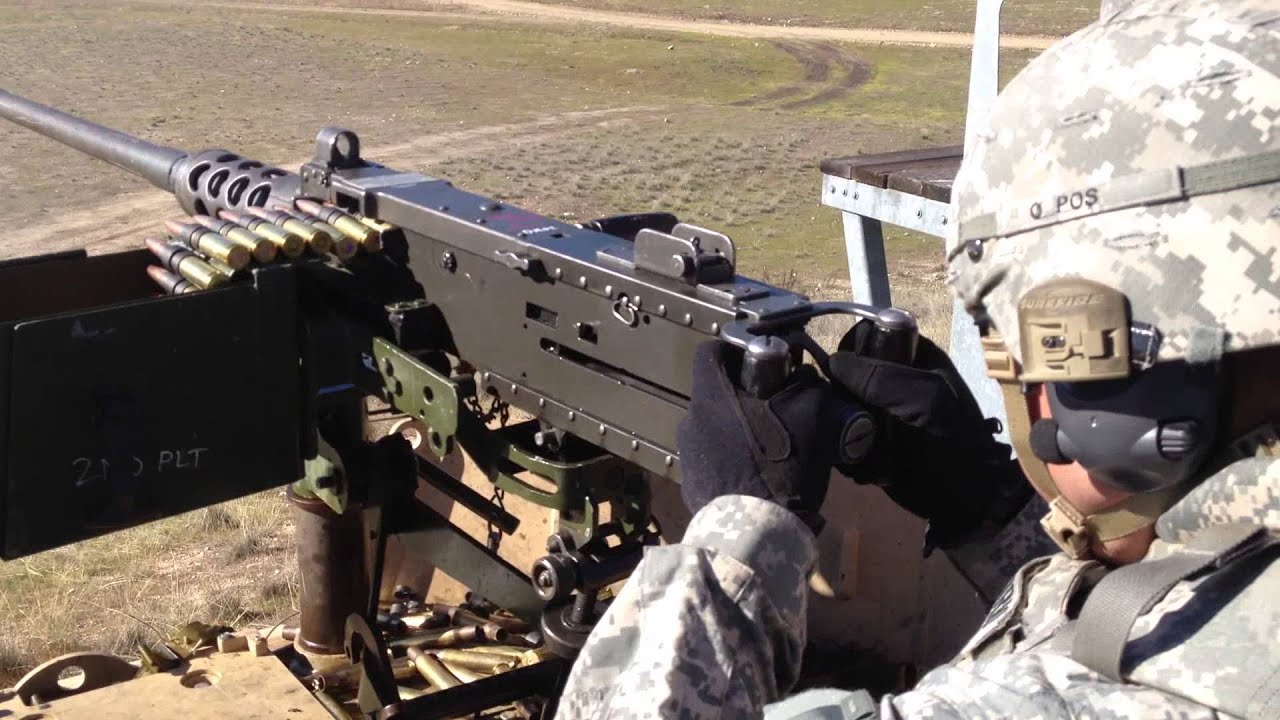 50 CAL MACHINE GUN YouTube