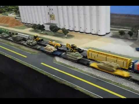 Model Railroad Military Trains Army loads G, HO and N w 