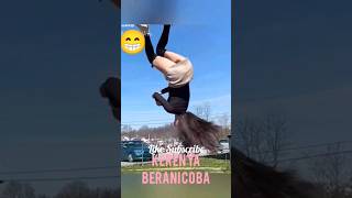 Aksi Viral Salto Cewek Ini Keren Banget