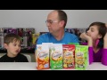 Goldfish Flavor Tasting Family Fun with RadioJH Audrey - Pizza, Nacho, Parmesan and More!