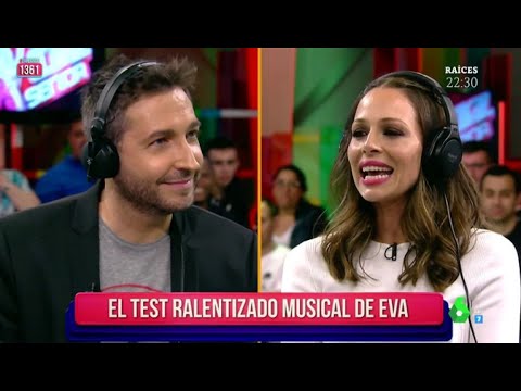 Eva González y Frank Blanco se someten al 'idiotizador' en Zapeando
