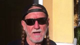 Watch Willie Nelson London video