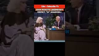Joan Rivers Bo Derek Roasts Cracks Up Carson Crowd