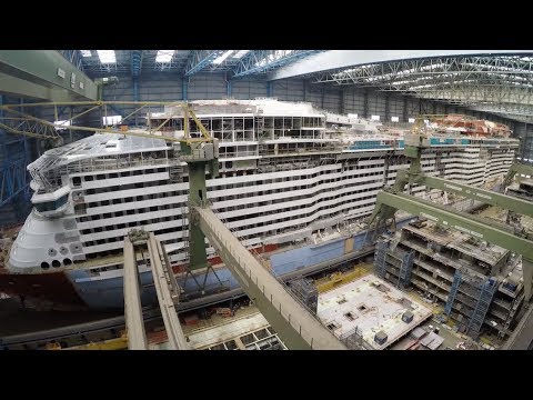 Spectrum of the Seas reaches latest construction milestone