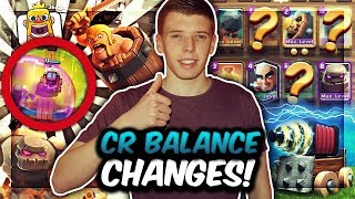 JANUAR BALANCE CHANGES! | HEAL 1 ELIXIER, SPARKY JETZT STARK?! | Clash Royale Deutsch