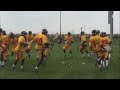 Uganda Lacrosse Team Warm Up July 12 2014