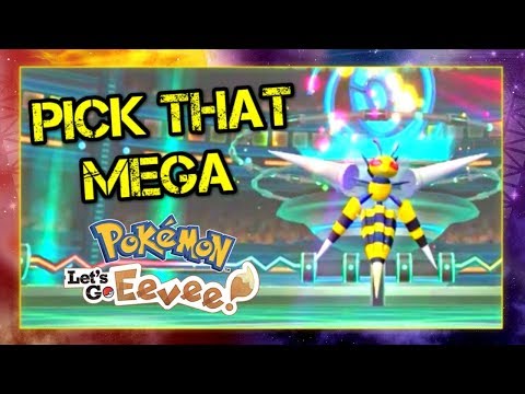 Pokemon Lets Go Pikachu and Eevee Singles Wifi Battle - Pick that Mega!