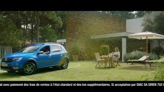 Publicité 2018 - Dacia - Sandero - Option tondeuse