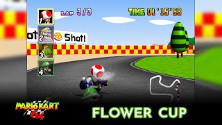 Mario Kart 64 Flower Cup 150Cc All First No Skip First Clear Speedrun 9Mins19