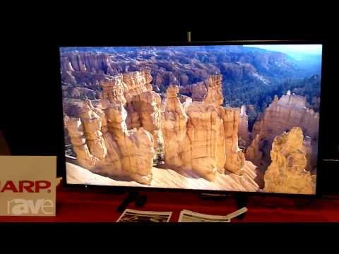 E4 AV Tour: Sharp Intros PNK321 4K Monitor with Touch; Demos Software-Agnostic Interactive Display