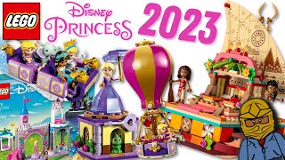 More Moana! Winter 2023 LEGO Disney Princess Sets Revealed: Cinderella, Aurora, Jasmine, & Rapunzel