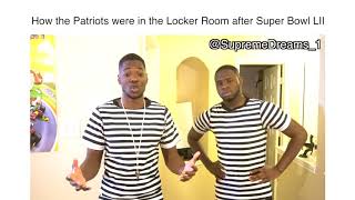 How The Patriots Were In The Locker Room After Losing The SuperBowl