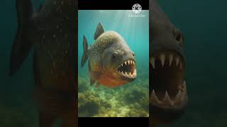 Top 10 Deadliest Sea Creatures Shark , Piranha,