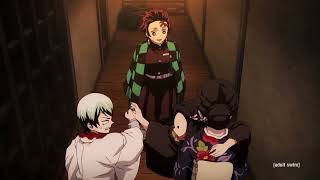 Nezuko Thinks Lady Tamayo And Yushiro As Her Family Demon Slayer Nezuko Hugs Lady Tamayo