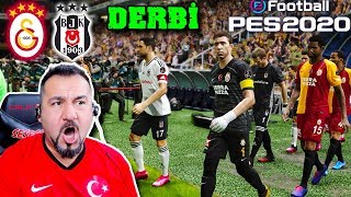 Seyi̇rci̇si̇z Taraftarsiz Galatasaray-Beşi̇ktaş Derbi̇si̇ Pes 2020