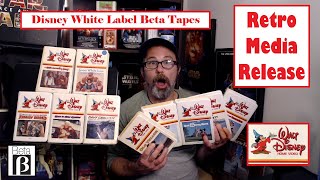 Retro Media Release Episode 13 My Disney White Label Beta Tapes Collection Part 1