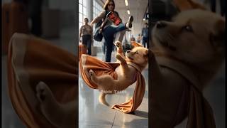Poor Puppy Want To Become Model