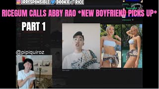 Ricegum Calls Abby Rao Ex Girl Asks For Scarf Back First Call Part 1