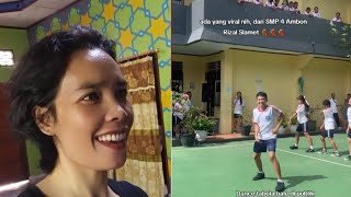 Dia Lagi Viral. Aprino Soebekti Dari Smp 4 Ambon Lagi Nari Tabola Bale. Seru Banget Nontonnya Re...