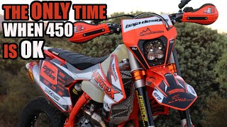 KTM 450 EXC - trying something new!