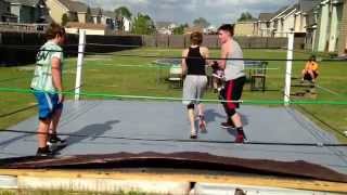 Dgw Backyard Wrestling R A T Vs Kevin Bradshaw Dgw Backyard Wrestling R A T Vs Kevin Bradshaw