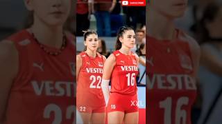 Powerful Turkish Volleyball Players In Action
