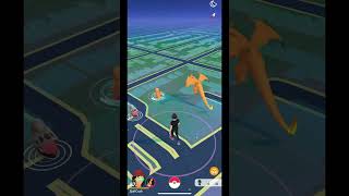 Pokémon Go Charizard Eats Charmander