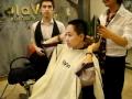 Chinese actress cut her hair(2)