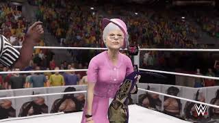 Ps5 Wwe 2K22 Womens Wrestling Stunt Granny Vs Cherokee D All Star Fighting Championship