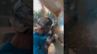 Burning Some 6010.