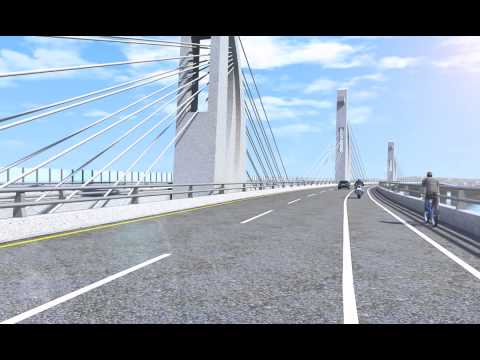 1020313澎湖中正橋及永安橋3D動畫 - YouTube