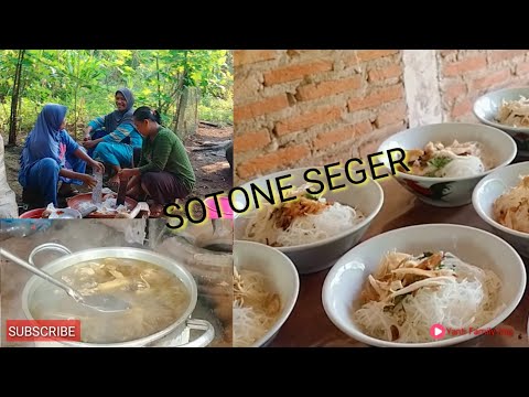 MENU SOTO NE SEGER || NGUMPUL BARENG PERCICILAN MASAK