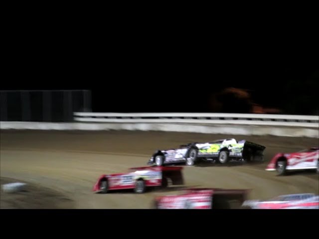 World of Outlaws Late Model Series (Heat Race 3) At BRP 2-15-14