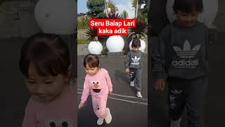 Seru Balap Lari Kaka Adik