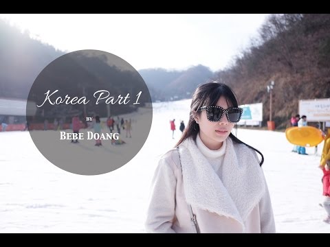 เที่ยวเกาหลีหน้าหนาว EP.1 แนะช้อตเด็ดสำหรับถ่ายรูป (Ski Resort, Rail Bike, เกาะนามิ) | BEBE DOANG