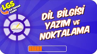 Dil Bilgisi, Yazım Ve Noktalama Lgs İlk Tekrar Programi